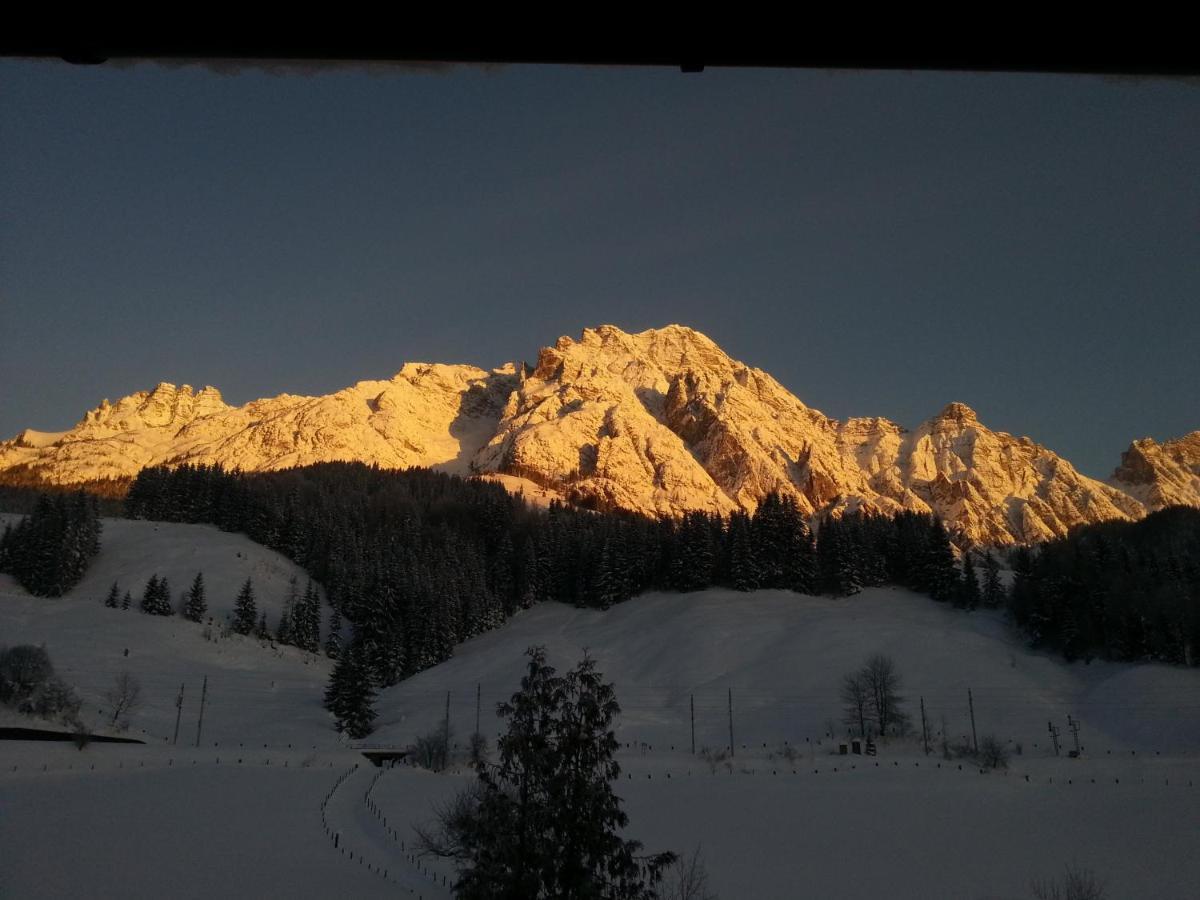 Ferienwohnung Schwarzbach Leogang Esterno foto