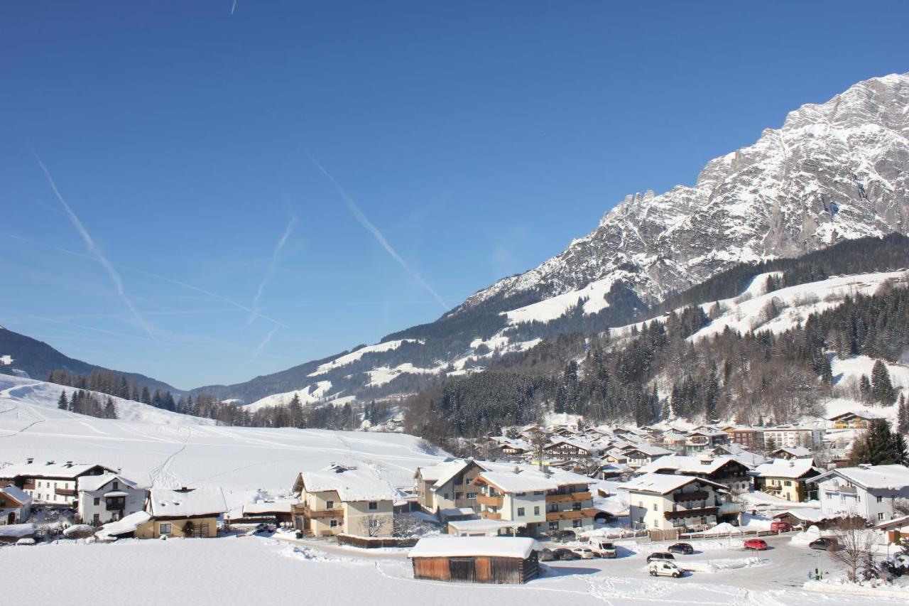 Ferienwohnung Schwarzbach Leogang Esterno foto