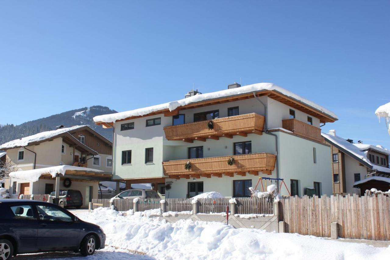 Ferienwohnung Schwarzbach Leogang Esterno foto