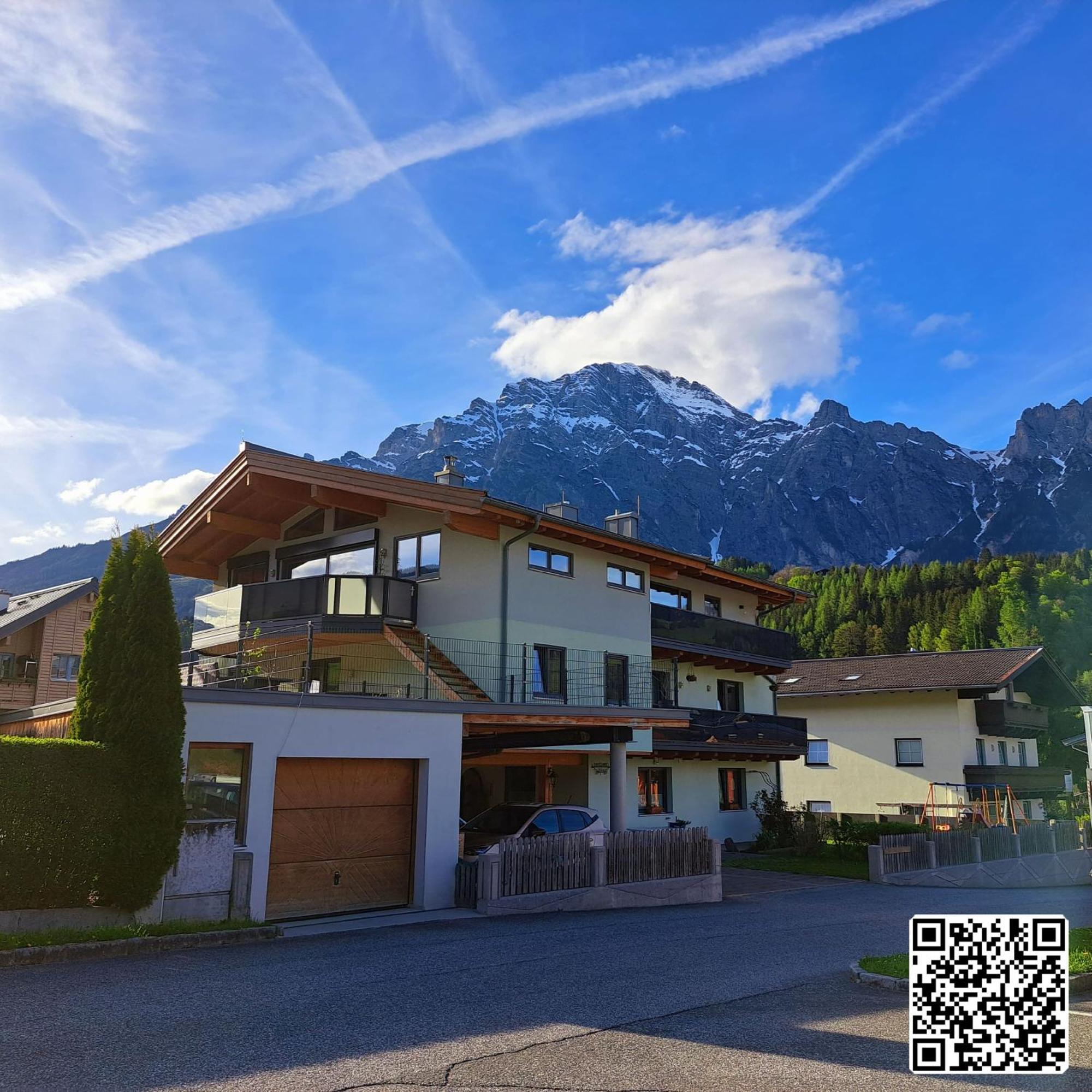 Ferienwohnung Schwarzbach Leogang Esterno foto